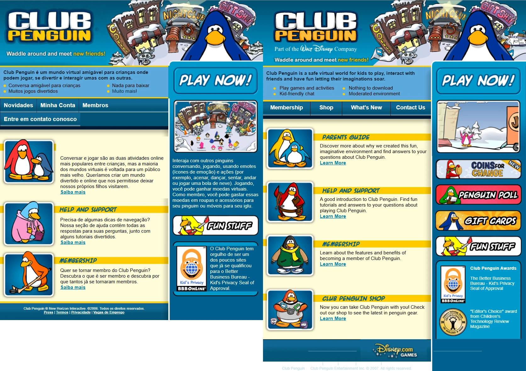 Club Penguin Disney